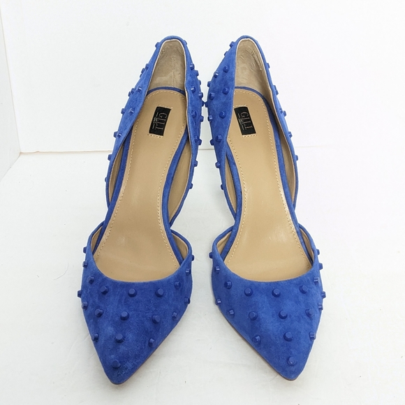 NWOT G.I.L.I suede heels - Picture 7 of 16